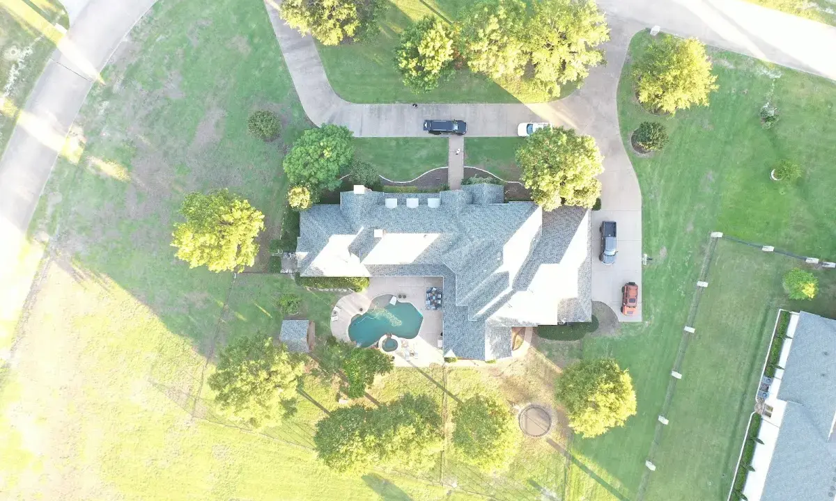 New shingle roof installation on a home in Clemson University